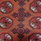 Handmade antique Afghan Baluch rug 118cm x 149cm, 1920s