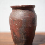 Pot in Norman sandstone of Ger