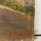 Huile sur toile vintage