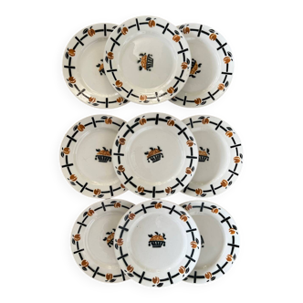 Assiettes à dessert Badonvillier