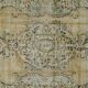 Turkish Anatolian Handmade Vintage Area Rug 253 cm x 158 cm