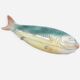 Fish-shaped slip box - old