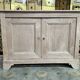 Low buffet in solid oak Louis Philippe aero gummed 19th