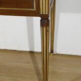 Mahogany Bureau Plat, Louis XVI style - 2nd part of the 19th century