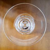 6 verres à vin en cristal