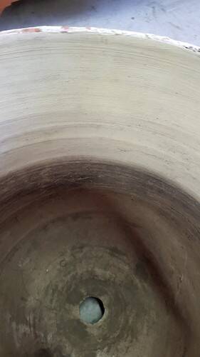 Large glazed terracotta flower pot the Madeleine Anduze