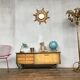 Enfilade meuble tv vintage pieds compas style scandinave