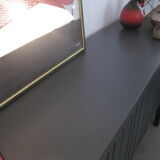 Grey vintage sideboard
