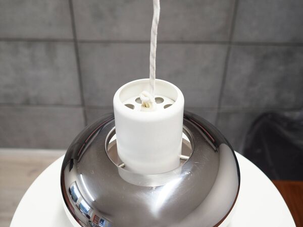 Lampe à suspension, design danois, années 1970, designer : Andreas Hansen, fabricant : Louis Poulsen