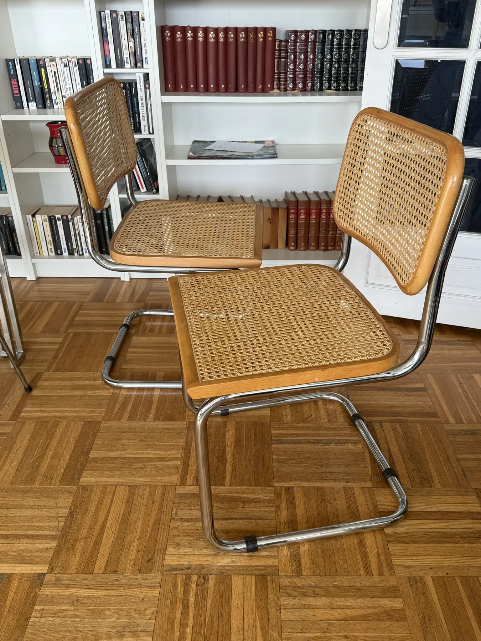 Breuer Cesca B32 chairs