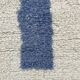 Berbere beni ouarain abstract wool rug 120 x 200 cm