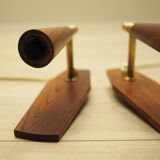 Set of two wall lamps, Danish design, 1970s, production: Denmark