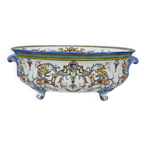 Jardinière en faïence de gien,
