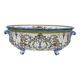 Gien earthenware planter, renaissance style – early twentieth century