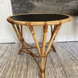 Rattan coffee table