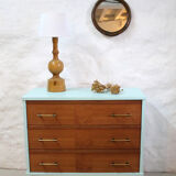 Blue chest of drawers