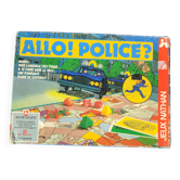 Jeu de société vintage Allo Police ? Nathan 1988 Complet