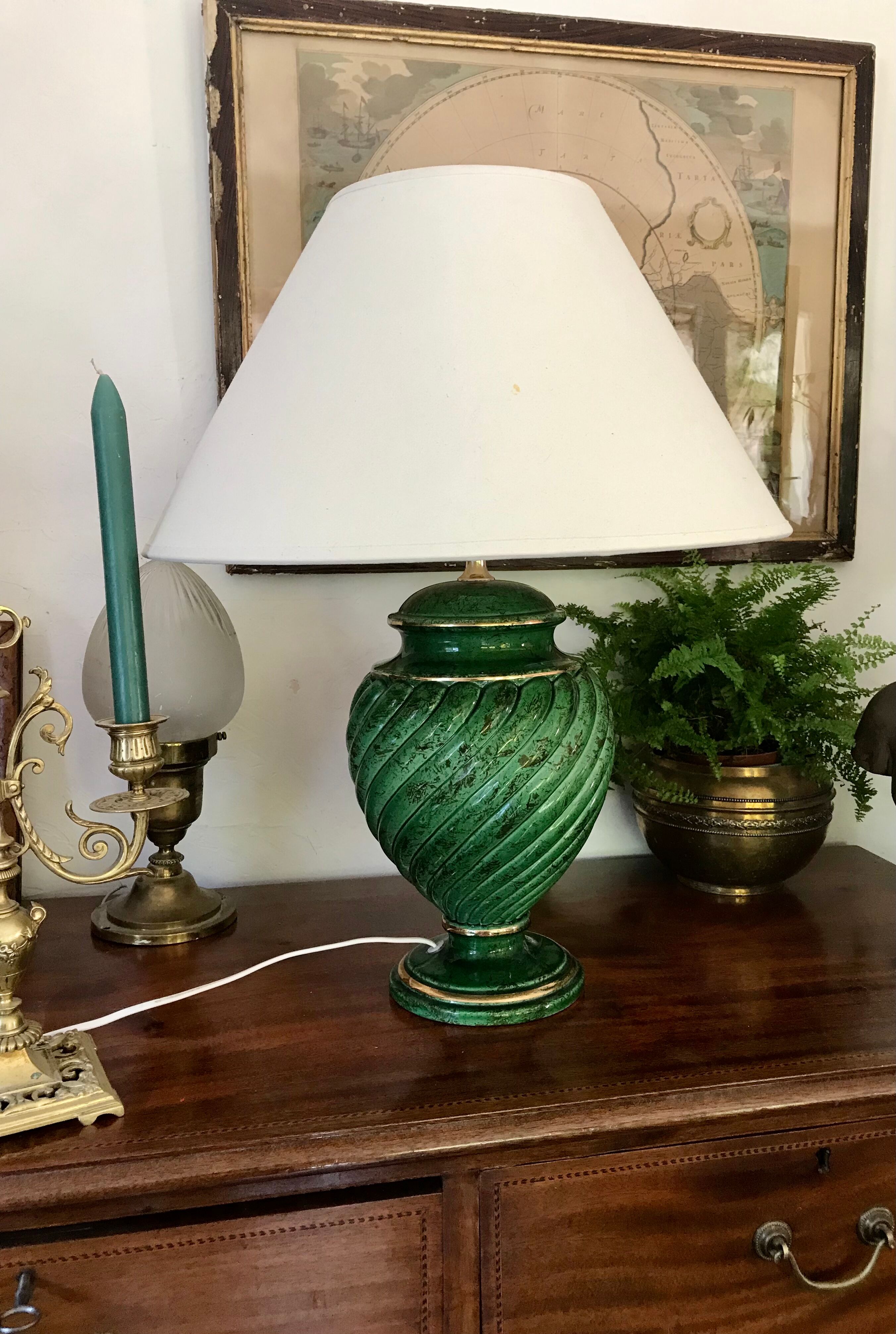 Vintage ceramic lamp