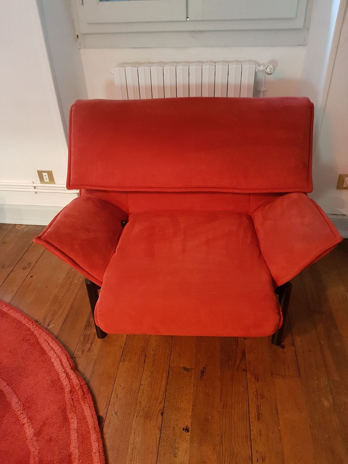 Fauteuil Véranda Lounge de Vico Magistretti pour Cassina