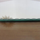 Set of 2 bevelled octagonal mirrors 50/60s