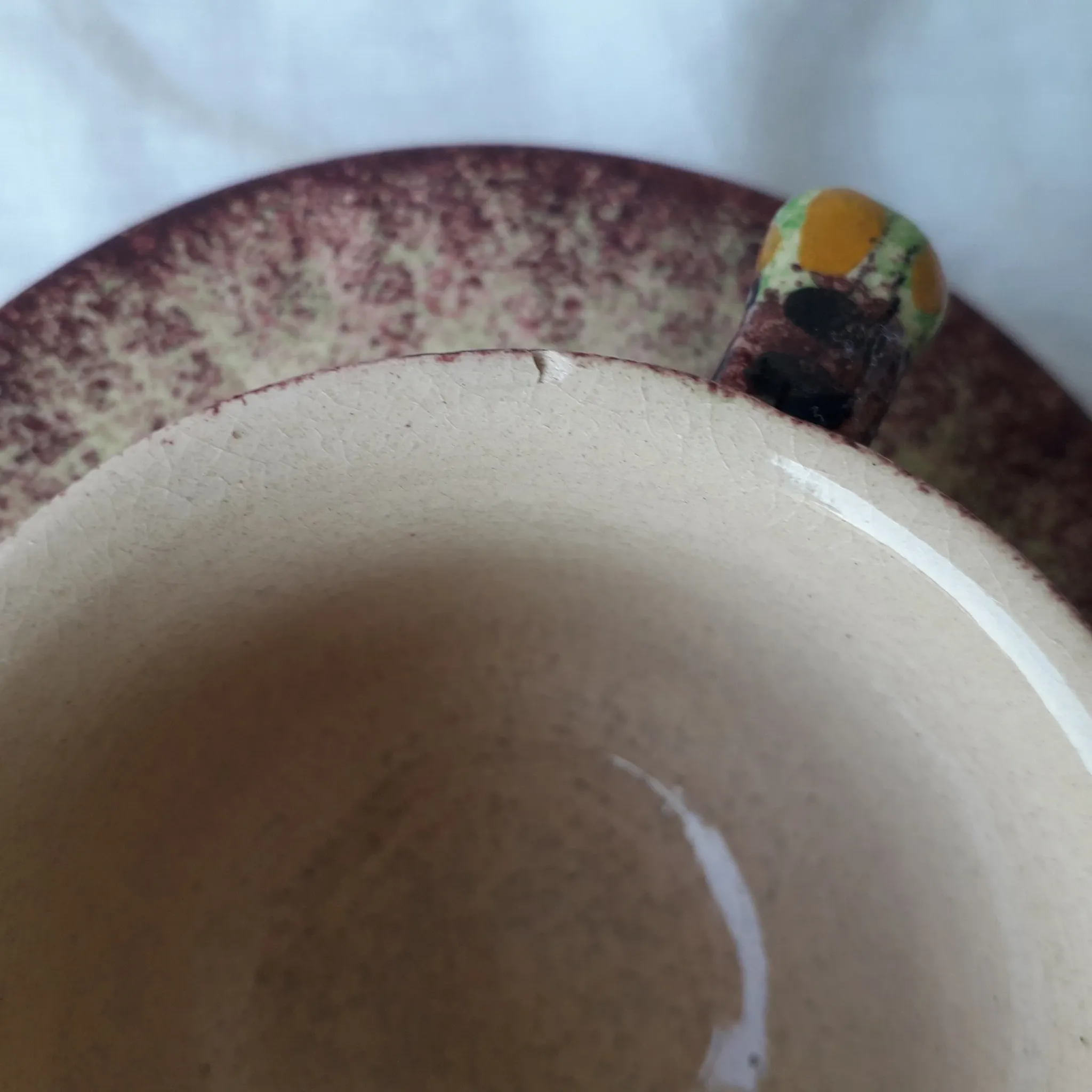 Quimper faience mugs