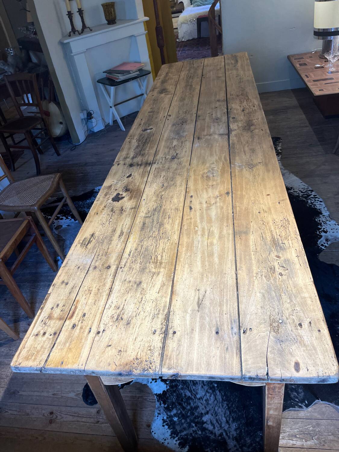 Large farmhouse table