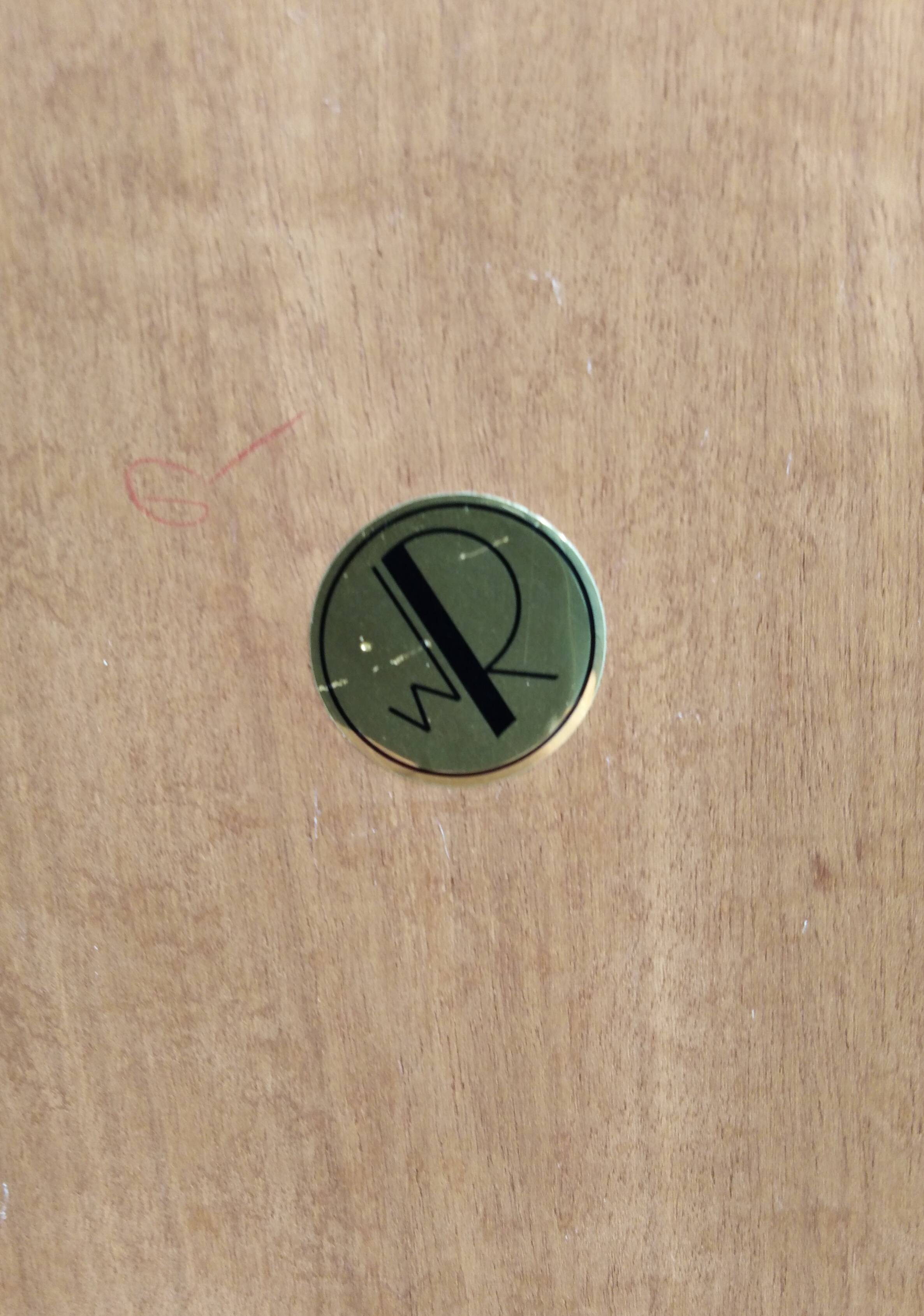 Etagère murale de Walter Wirz pour Renz
