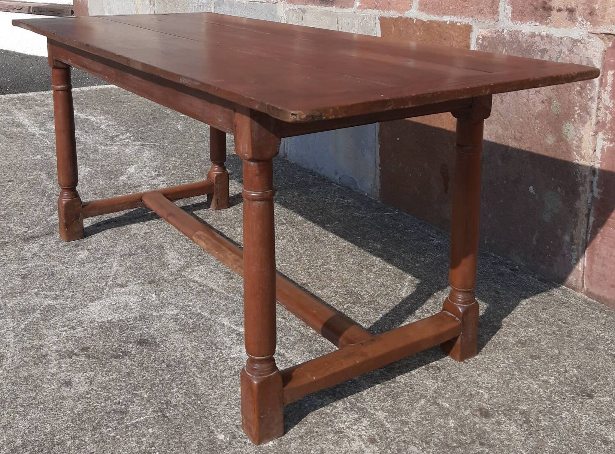 Table de ferme ancienne (175 x 71 cm.)