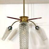 Mid-Century 3 Arm Spider Pendant Light