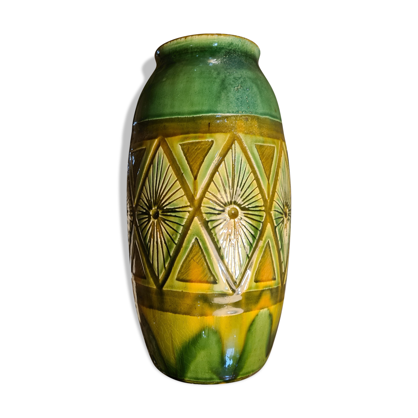 vase art deco espagne 28x14