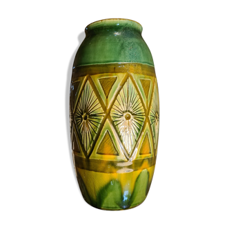 Vase art deco spain unsigned 28x14