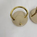 Set of 6 wall coat hooks by Schönbuch , 1970s Germany