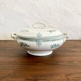 Saint-Amand earthenware soup tureen, 1930s