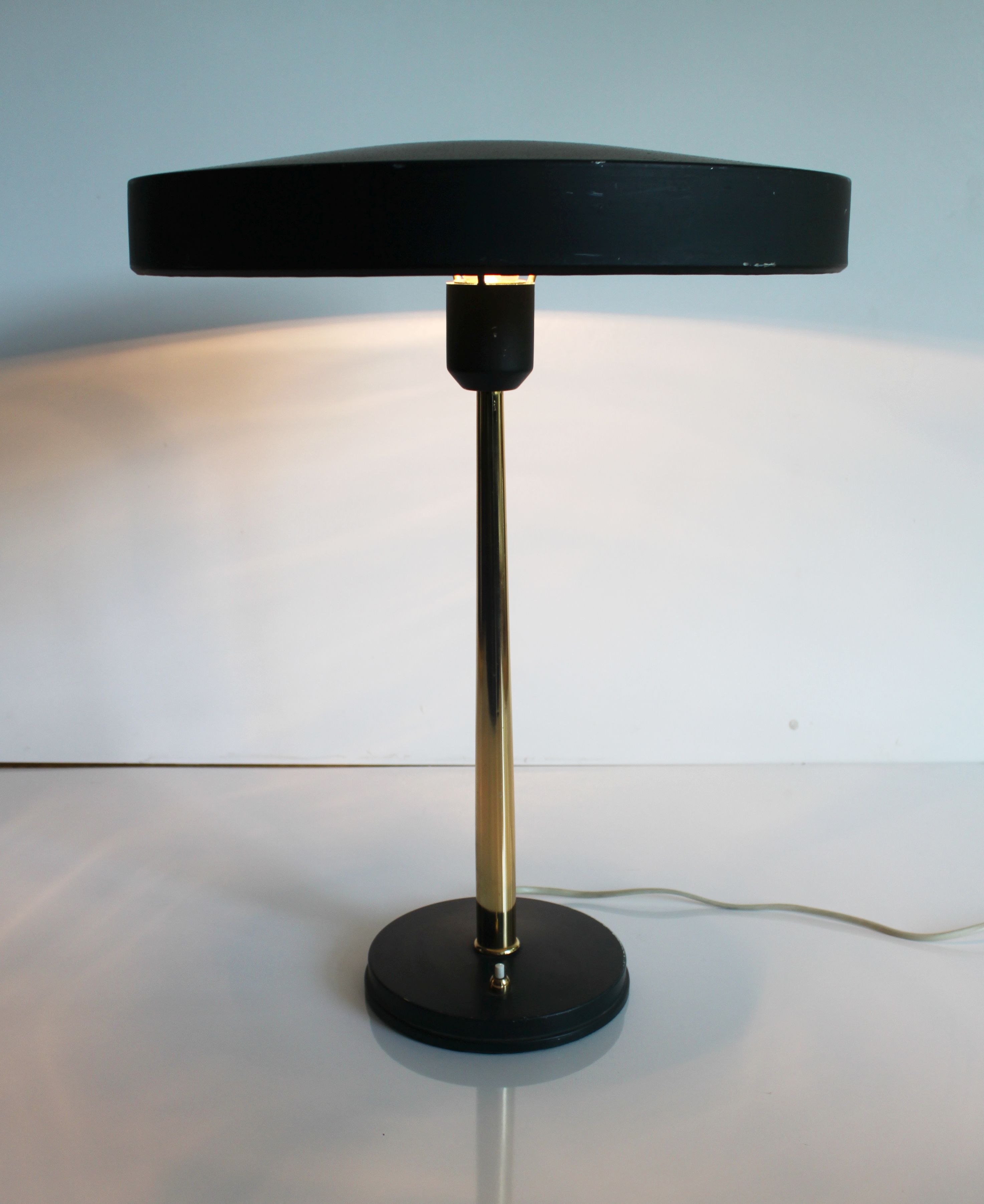 Lampe Major par Louis Kalff pour Philips, 70’s