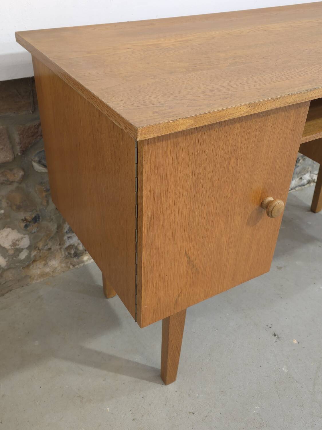 Petit bureau styke scandinave 1960 en teck