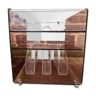 Vinyl record player furniture