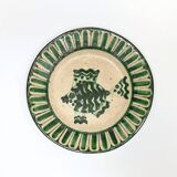 4 Vietri plates decorated by Fabbrica Ceramica Avallone, 1930s