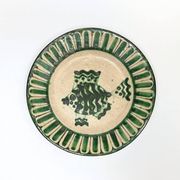 4 Vietri plates decorated by Fabbrica Ceramica Avallone, 1930s