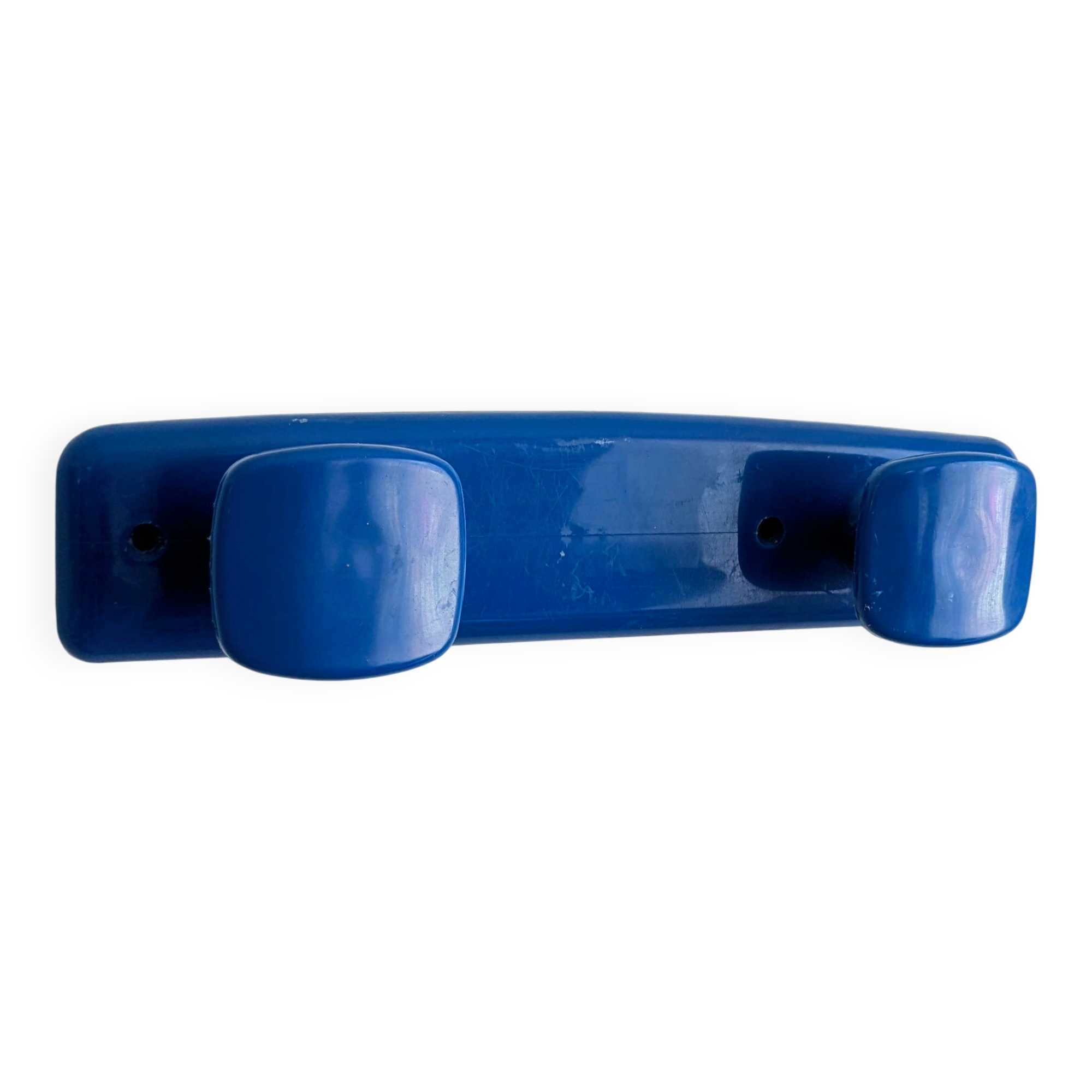 Vintage wall hook Syla model 6086 cobalt blue