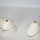 A pair of Bakelite lamps, 50s