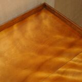 Victorian pedestal desk by Morris & Co circa 1880 in satinwood.