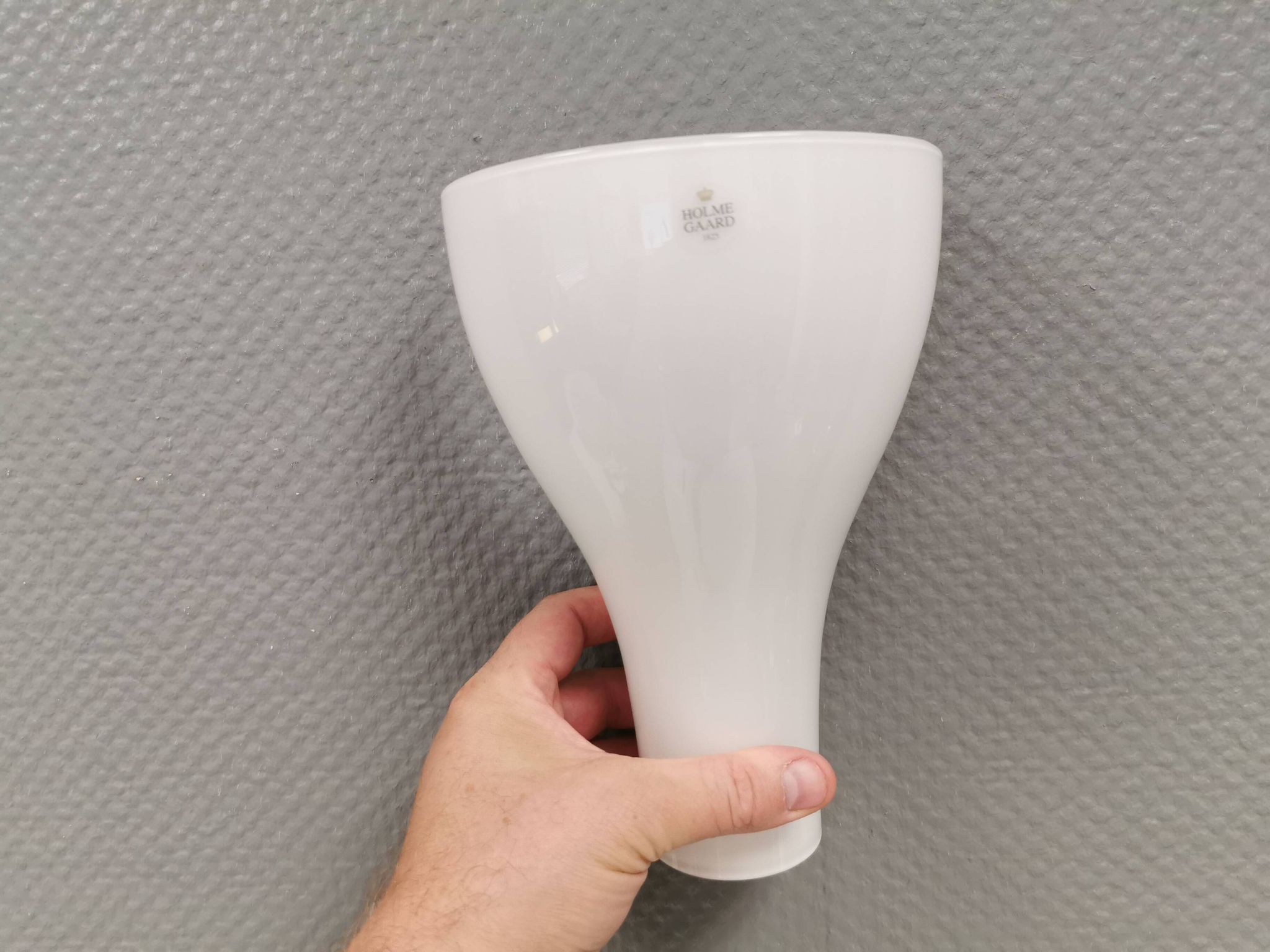 Holmegaard wall lamp, model ‘Horizon’, designed by Peter Svarrer Denmark