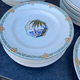 Tableware service Longwy Frejus