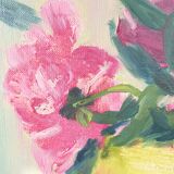 Bouquet of flowers Oil on canvas
