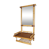 Étagère miroir à fixer