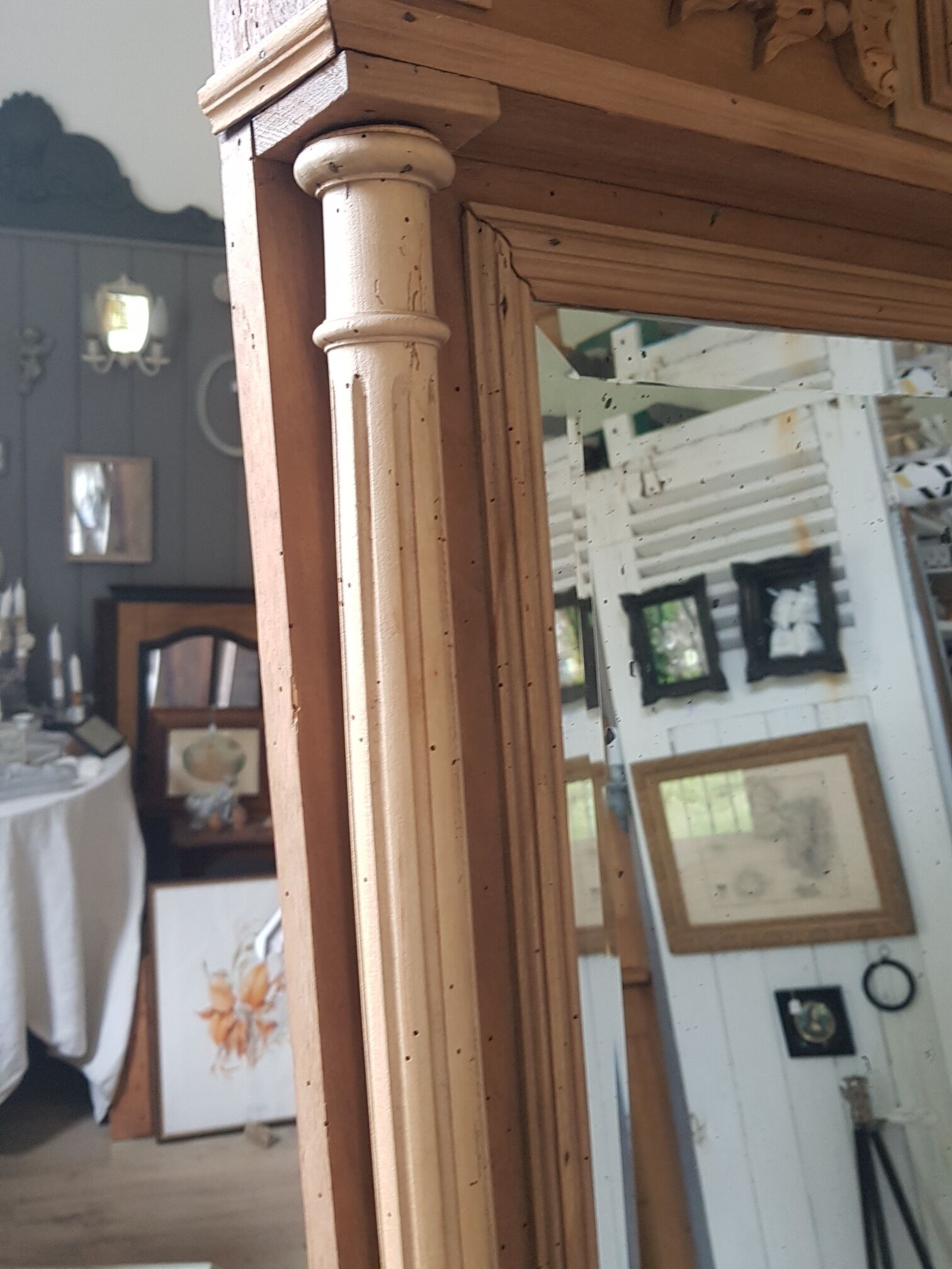 Mirror trumeau henri ll