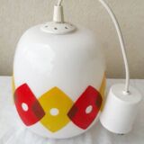 Opaline pendant light