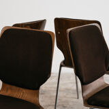 Carlo Ratti Style Set Da Pranzo 4 Sedie Design Modernariato Anni ‘70