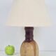 Vintage Ceramic Table Lamp 309/25 from Steuler, West Germany, 1960s