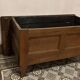 Old XIX solid dark wood dresser